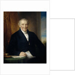 Portrait of Rodolphe le Chevalier, Merchant in Amsterdam and one of three Founders of the Holland Iron Railroad Company by Jan Adam Kruseman