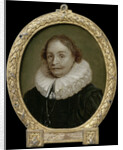 Portrait of Pierius Winsemius, Professor of Rhetoric and History in Franeker by Jan Maurits Quinkhard