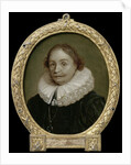 Portrait of Pierius Winsemius, Professor of Rhetoric and History in Franeker by Jan Maurits Quinkhard