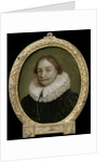 Portrait of Pierius Winsemius, Professor of Rhetoric and History in Franeker by Jan Maurits Quinkhard