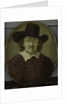 Portrait of Jeremias de Decker, Poet in Amsterdam by Arnoud van Halen