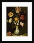 Still Life with Flowers in a Wan-Li Vase by Ambrosius Bosschaert