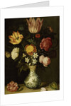 Still Life with Flowers in a Wan-Li Vase by Ambrosius Bosschaert
