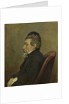 Portrait of Johan-Hendrick-Louis Meyer, Marine Painter by Jan Weissenbruch
