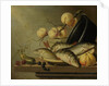 Still Life with Fish and Fruit by Harmen Steenwijck