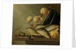 Still Life with Fish and Fruit by Harmen Steenwijck