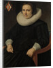 Portrait of Sara Sweerts de Weert, second Wife of Antonius Antonides van der Linden by Hendrik Meerman