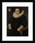 Portrait of Sara Sweerts de Weert, second Wife of Antonius Antonides van der Linden by Hendrik Meerman