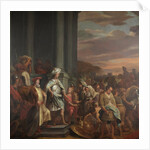 King Cyrus Handing over the Treasure Looted from the Temple of Jerusalem by Ferdinand Bol