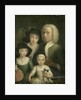 Self Portrait with his Wife Sanneke van Bommel and their two Children by Hendrik Spilman