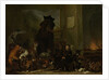 Satire on the trial of Johan van Oldenbarneveldt by Cornelis Saftleven
