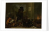 Satire on the trial of Johan van Oldenbarneveldt by Cornelis Saftleven