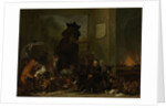 Satire on the trial of Johan van Oldenbarneveldt by Cornelis Saftleven