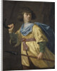 Portrait of a young Man with Spear and Hunting Horn by Peter Danckerts de Rij
