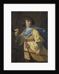 Portrait of a young Man with Spear and Hunting Horn by Peter Danckerts de Rij