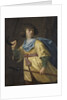 Portrait of a young Man with Spear and Hunting Horn by Peter Danckerts de Rij