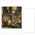 Two Altarpiece Wings with the Circumcision and Adoration of the Shepherds by Anonymous