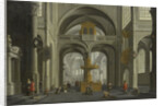 Church Interior by Daniël de Blieck