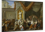 Marriage of Alexander the Great, King of Macedonia, with Roxana of Bacteriane by Gerard Hoet I