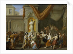 Marriage of Alexander the Great, King of Macedonia, with Roxana of Bacteriane by Gerard Hoet I