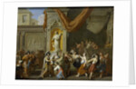 Marriage of Alexander the Great, King of Macedonia, with Roxana of Bacteriane by Gerard Hoet I