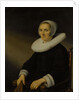 Portrait of a woman, probably Jacobmina de Grebber by Anthonie Palamedesz.