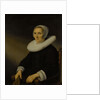 Portrait of a woman, probably Jacobmina de Grebber by Anthonie Palamedesz.