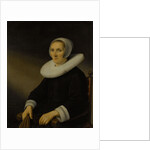 Portrait of a woman, probably Jacobmina de Grebber by Anthonie Palamedesz.