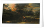 Eljah Carried up to Heaven in a Chariot of Fire by David Colijns