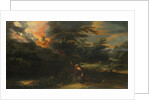 Eljah Carried up to Heaven in a Chariot of Fire by David Colijns