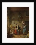 Kitchen Scene by Willem Joseph Laquy