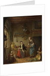 Kitchen Scene by Willem Joseph Laquy