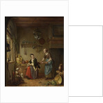 Kitchen Scene by Willem Joseph Laquy