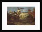 A Goatherd Watching his Animals by Johann Melchior Roos