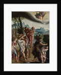 The baptism of Christ by Workshop of Jan van Scorel