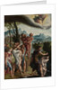The baptism of Christ by Workshop of Jan van Scorel