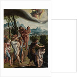 The baptism of Christ by Workshop of Jan van Scorel