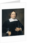 Thomas Pots, Clergyman at Vlissingen (Flushing) by Hendrick Berckman