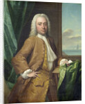 Portrait of Isaac Parker, Merchant from Middelburg by Philip van Dijk