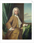Portrait of Isaac Parker, Merchant from Middelburg by Philip van Dijk