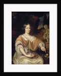 Portrait of Sara Pottey, Wife of Johan van Bochoven by Daniël Haringh