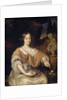 Portrait of Sara Pottey, Wife of Johan van Bochoven by Daniël Haringh