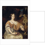 Portrait of Sara Pottey, Wife of Johan van Bochoven by Daniël Haringh