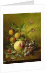 Stilleven met vruchten by Willem Hekking I