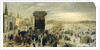 The Kranenhoofd on the Scheldt, Antwerp, Belgium (Winter Pastime on the Scheldt in Antwerp) by Sebastiaan Vrancx
