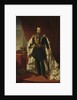 Portrait of William III, King of the Netherlands by Nicolaas Pieneman