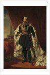 Portrait of William III, King of the Netherlands by Nicolaas Pieneman