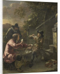 The card players by Johannes Natus