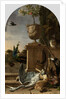 A Hunter’s Bag on a Terrace by Melchior d' Hondecoeter