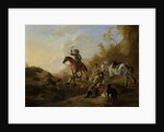 Hunters Resting by Dirk Stoop